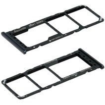 Тримач SIM-карти та карти пам’яті для Samsung A105 Galaxy A10 (2019) (версія на 2×SIM) (Black)