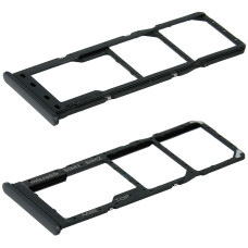 Держатель SIM-карты для Samsung A125 Galaxy A12 (2020) (Black)