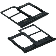 Держатель SIM-карты для Samsung A202 Galaxy A20e (2019) (Black)