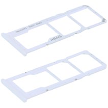 Держатель SIM-карты и карты памяти для Samsung A217 Galaxy A21s (2020) (версия на 2×SIM) (White)