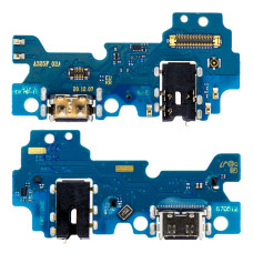 Нижняя плата для Samsung A325 Galaxy A32 (4G) (2021) с разъемом зарядки и микрофоном (Original PRC)
