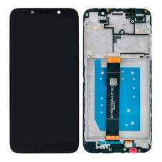 Дисплей для Huawei Honor 9S з тачскріном в рамці (Black) (Original)