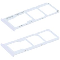 Держатель SIM-карты и карты памяти для Samsung A707 Galaxy A70s (2019) (версия на 2×SIM) (White)