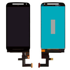 Дисплей для Motorola XT1062 Moto G2 с тачскрином (Black)
