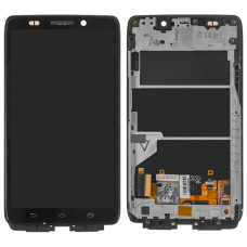 Дисплей для Motorola XT1080 Droid Ultra з тачскріном в рамці (Black)