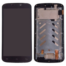 Дисплей для Doogee X6 з тачскріном в рамці (Black)