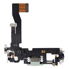 Шлейф для iPhone 12 с разъемом зарядки (Green) (Original)