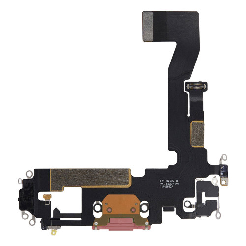 Шлейф для iPhone 12 с разъемом зарядки (Red) (Original)