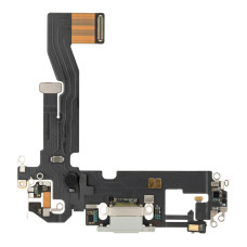 Шлейф для iPhone 12 с разъемом зарядки (White) (Original)