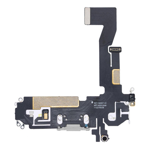 Шлейф для iPhone 12 с разъемом зарядки (White)