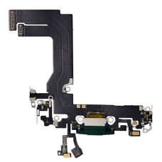 Шлейф для Apple iPhone 13 mini з роз’ємом зарядки (Green)