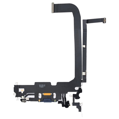 Шлейф для iPhone 13 Pro Max з роз’ємом зарядки (Sierra blue) (Original)