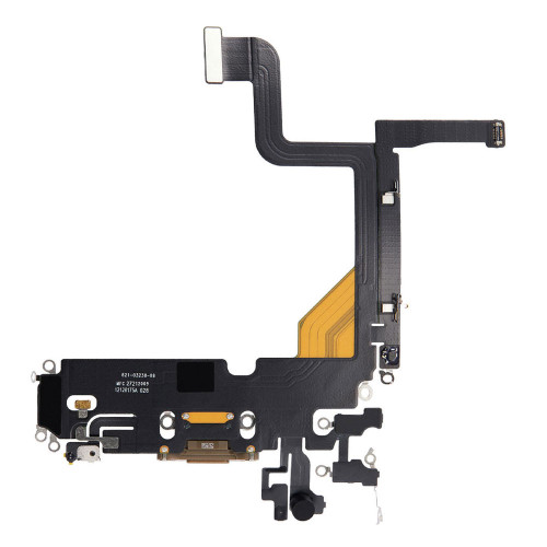 Шлейф для iPhone 13 Pro с разъемом зарядки (Gold)