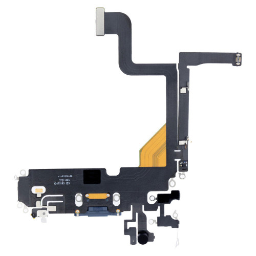 Шлейф для iPhone 13 Pro с разъемом зарядки (Sierra blue) (Original)