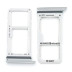 Тримач SIM-карти для Samsung G955 Galaxy S8 Plus (Silver) Dual Sim