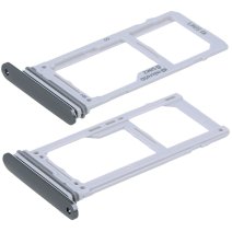 Тримач SIM-карти та карти пам’яті для Samsung G960 Galaxy S9 (2×SIM або 1×SIM + карта пам’яті) (Gray)