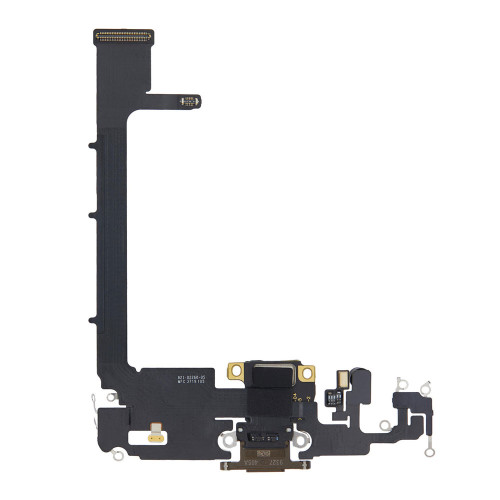 Шлейф для iPhone 11 Pro Max с разъемом зарядки (Gold)
