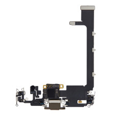 Шлейф для iPhone 11 Pro Max з роз’ємом зарядки (Gold)