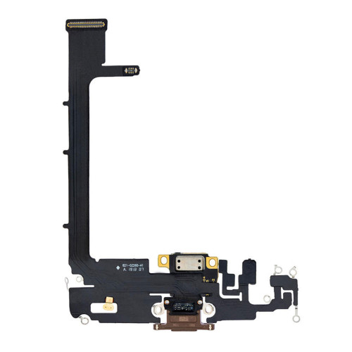 Шлейф для iPhone 11 Pro Max з роз’ємом зарядки (Gold) (Original PRC)