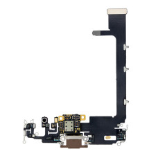 Шлейф для iPhone 11 Pro Max з роз’ємом зарядки (Gold) (Original PRC)