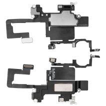 Шлейф для Apple iPhone 12 mini с датчиком освещённости, приближения, микрофоном и слуховым динамиком (Original Used)