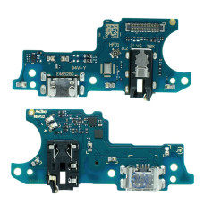 Нижняя плата для Samsung A035 Galaxy A03 (2021) с разъемом зарядки и микрофоном