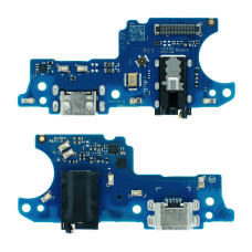 Нижняя плата для Samsung A035 Galaxy A03 (2021) с разъемом зарядки и микрофоном (Original)