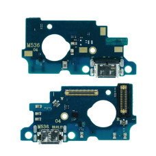 Нижняя плата для Samsung M536 Galaxy M53 (5G) (2022) с разъемом зарядки и микрофоном (Original PRC)