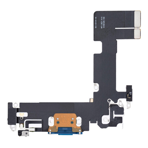 Шлейф для iPhone 13 с разъемом зарядки (Blue) (Original)