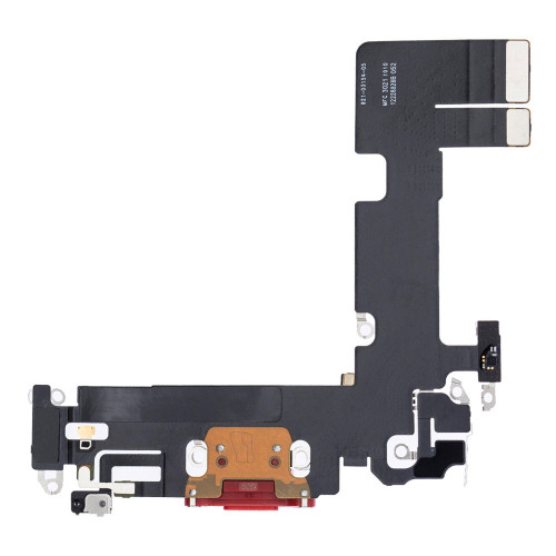 Шлейф для iPhone 13 с разъемом зарядки (Red) (Original)