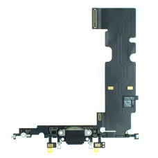 Шлейф для Apple iPhone 8 Plus з роз’ємом зарядки (Black) (Original)