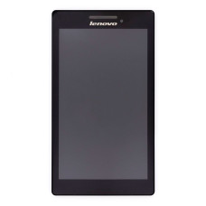 Дисплей Lenovo Tab 2 A7-10 з тачскріном (Black) в рамці