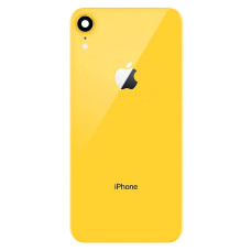 Задня кришка для Apple iPhone Xr (Yellow) (Original PRC) зі склом камери