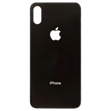 Задня кришка для Apple iPhone Xs (Black) (Більший отвір)
