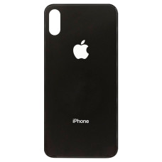 Задня кришка для Apple iPhone Xs (Black) (Стандартний отвір)