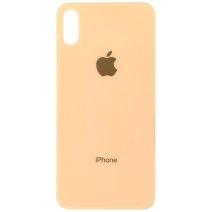 Задняя крышка для Apple iPhone Xs (Gold) (Стандартное отверстие)