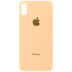 Задня кришка для iPhone XS (Gold) (Стандартний отвір)