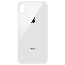 Задняя крышка для Apple iPhone Xs (White) (Большое отверстие)