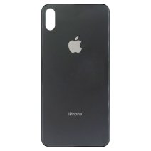 Задняя крышка для Apple iPhone Xs Max (Black) (Стандартное отверстие)