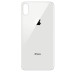 Задня кришка для iPhone XS Max (White) (Стандартний отвір)