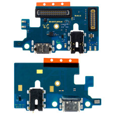 Нижняя плата для Samsung M317 Galaxy M31s (2020) с разъемом зарядки и микрофоном (Original PRC)