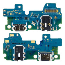 Нижняя плата для Samsung M325 Galaxy M32 (2021) с разъемом зарядки и микрофоном (Original)