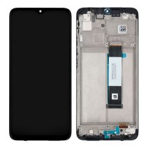 Дисплей для Xiaomi Redmi 9T з тачскріном в рамці (Black) (Original)
