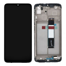 Дисплей для Xiaomi Redmi Note 9 (4G) с тачскрином в рамке (Black)