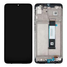 Дисплей для Xiaomi Redmi 9 Power з тачскріном в рамці (Black) (Original)
