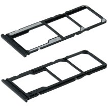 Тримач SIM-карти для Xiaomi Redmi 9T (версія на 2×SIM) (Black)