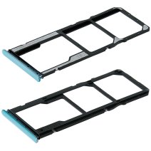 Держатель SIM-карты для Xiaomi Redmi Note 10 (4G) (версия на 2×SIM) (Green)