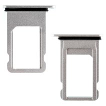 Держатель SIM-карты для Apple iPhone 8 (версия на 1×SIM) (Silver)