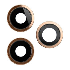 Стекло камеры для iPhone 11 Pro в рамке (Gold)