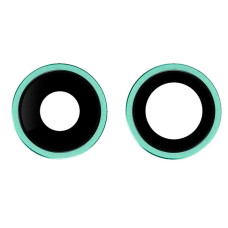 Скло камери для iPhone 11 в рамці (Green)